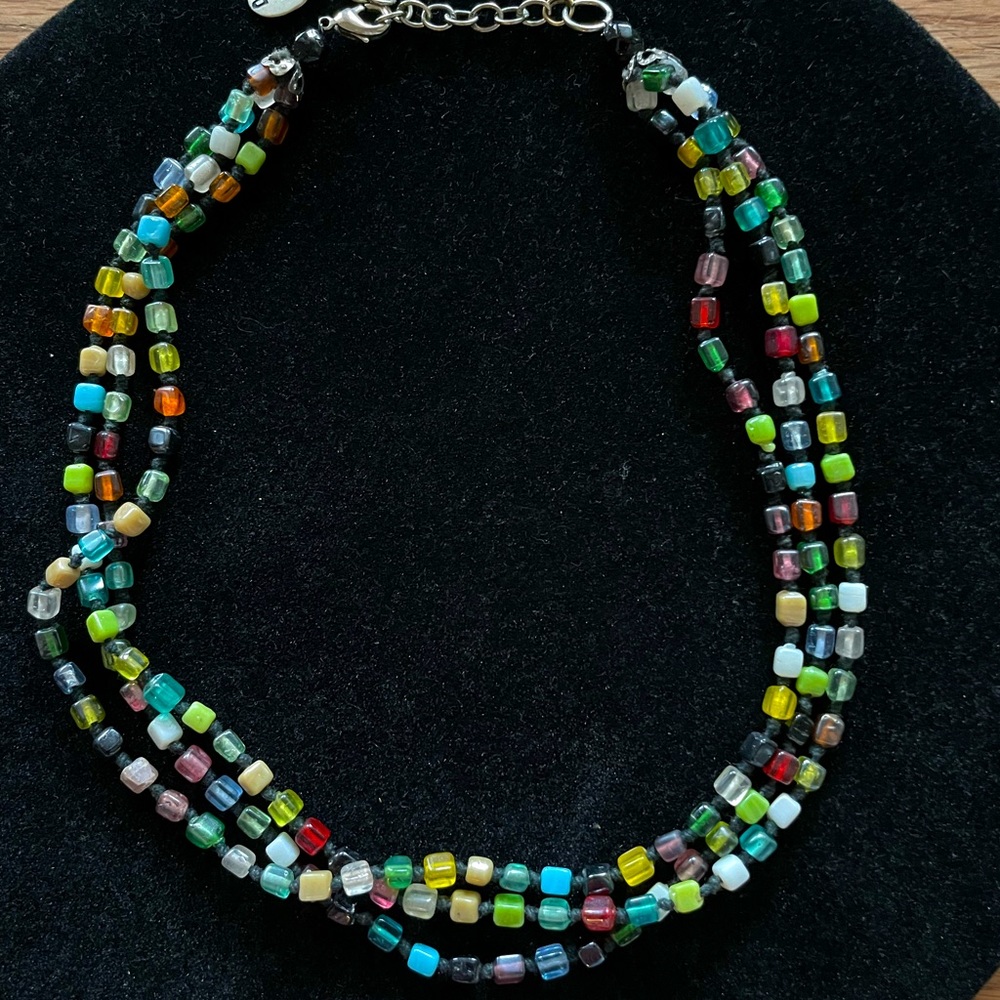 Zad Multi-strand Seed Necklace